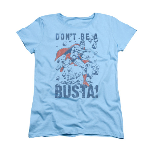 Image for Superman Womans T-Shirt - Busta