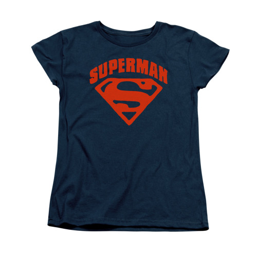 Image for Superman Womans T-Shirt - Super Shield
