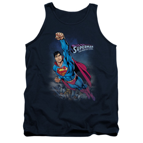 Image for Superman Tank Top - Twilight Flight