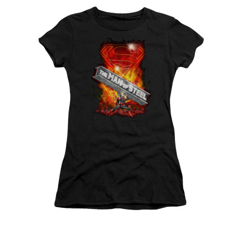 Image for Superman Girls T-Shirt - Steel Girder