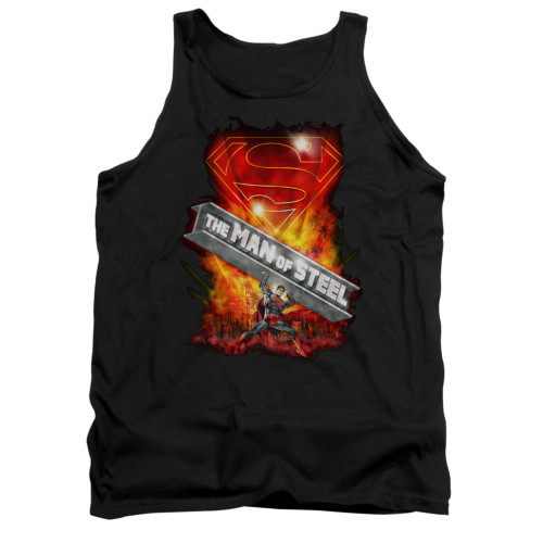 Image for Superman Tank Top - Steel Girder