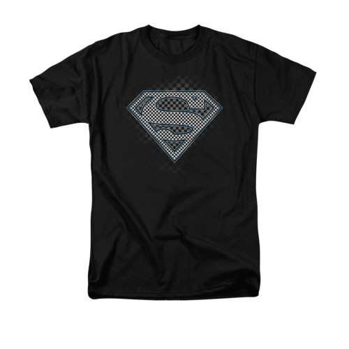 Image for Superman T-Shirt - Checkerboard