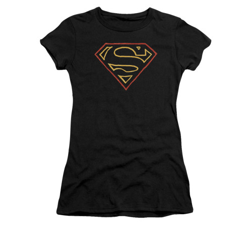 Image for Superman Girls T-Shirt - Colored Shield