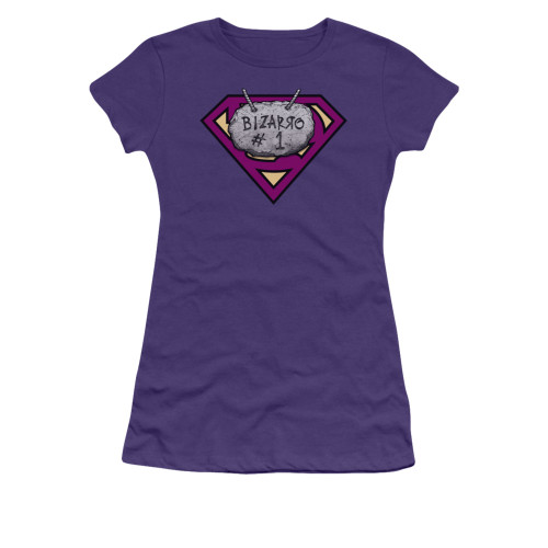 Image for Superman Girls T-Shirt - Bizzaro #1 Rock