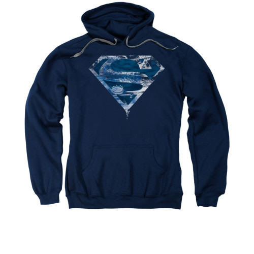 Image for Superman Hoodie - Water Shield