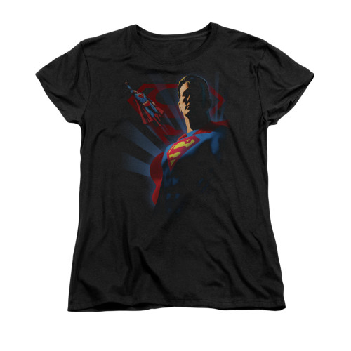 Image for Superman Womans T-Shirt - Super Deco