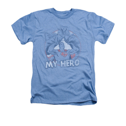 Image for Superman Heather T-Shirt - My Hero
