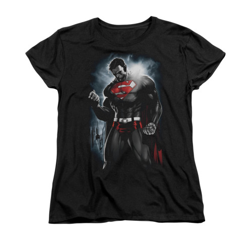 Image for Superman Womans T-Shirt - Light Of The Sun