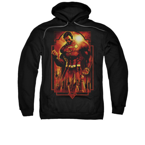 Image for Superman Hoodie - Metropolis Deco