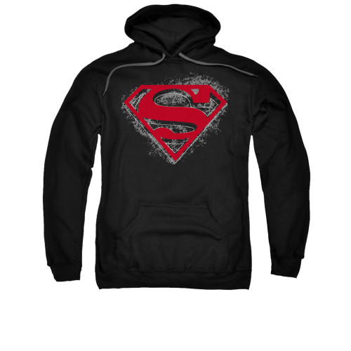 Image for Superman Hoodie - Hardcore Noir Shield