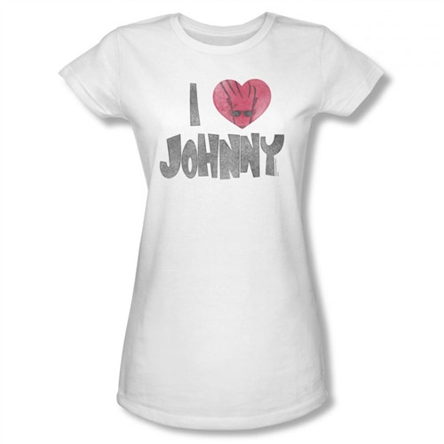 Johnny Bravo I Heart Johnny Girls Shirt