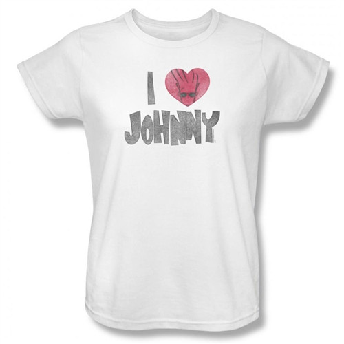Johnny Bravo I Heart Johnny Woman's T-Shirt