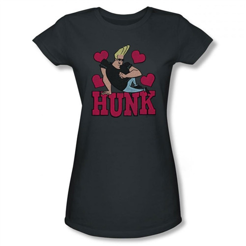 Johnny Bravo Hunk Girls Shirt