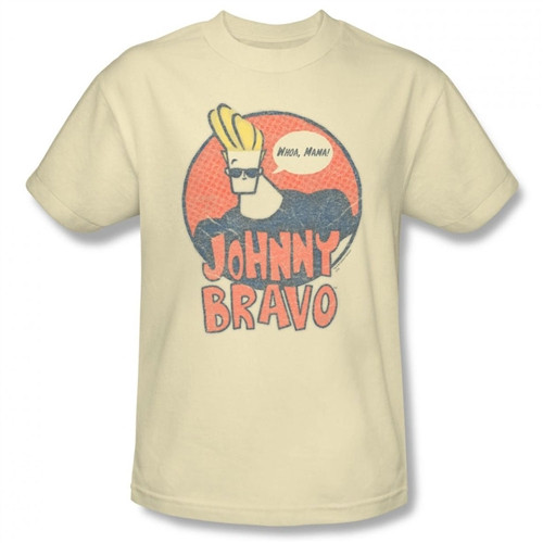 Image Closeup for Johnny Bravo Wants Me T-Shirt