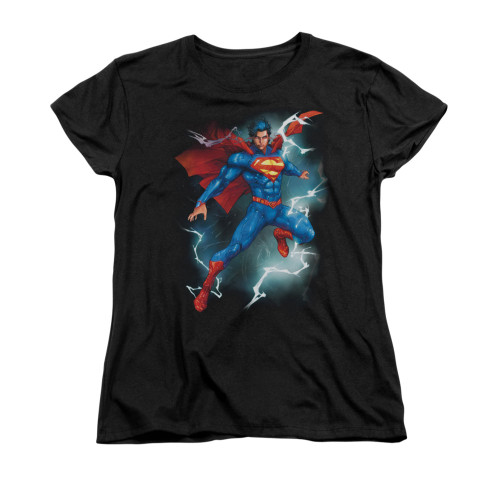Image for Superman Womans T-Shirt - Annual #1 Cover