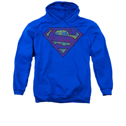 Image for Superman Hoodie - Tattered Shield