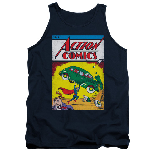 Image for Superman Tank Top - Action No. 1