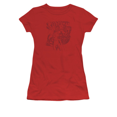 Image for Superman Girls T-Shirt - Code Red