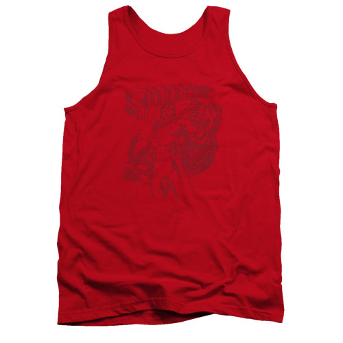 Image for Superman Tank Top - Code Red