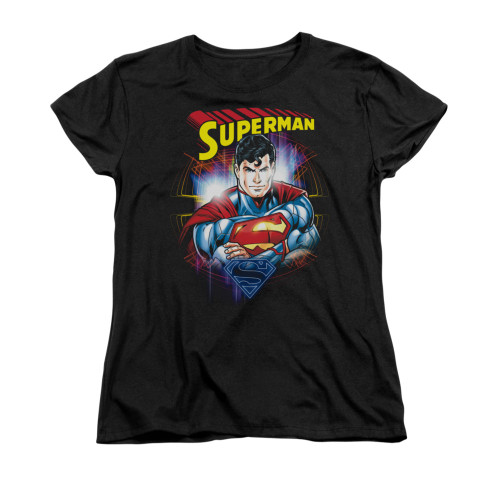 Image for Superman Womans T-Shirt - Glam