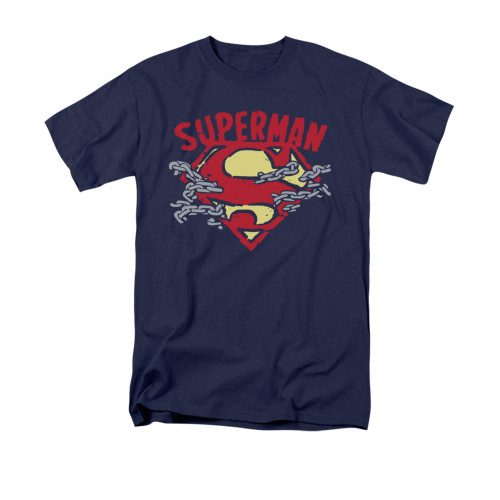 Image for Superman T-Shirt - Chain Breaking