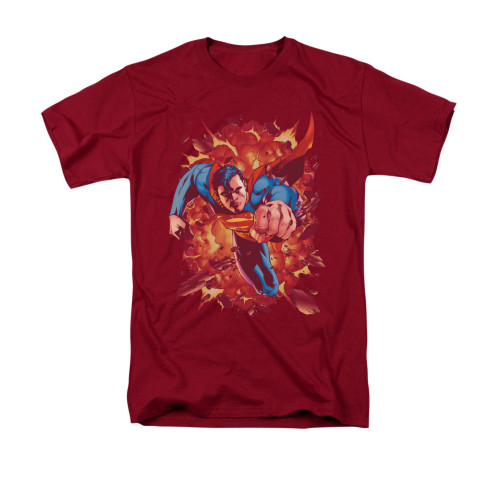 Image for Superman T-Shirt - Through Flame