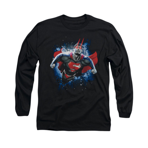 Image for Superman Long Sleeve Shirt - Stardust