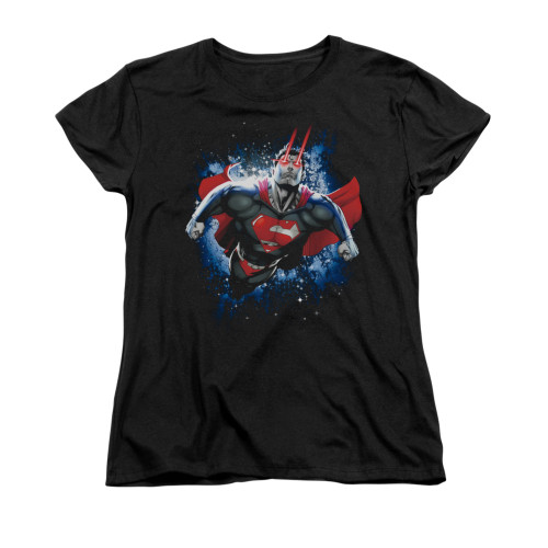Image for Superman Womans T-Shirt - Stardust