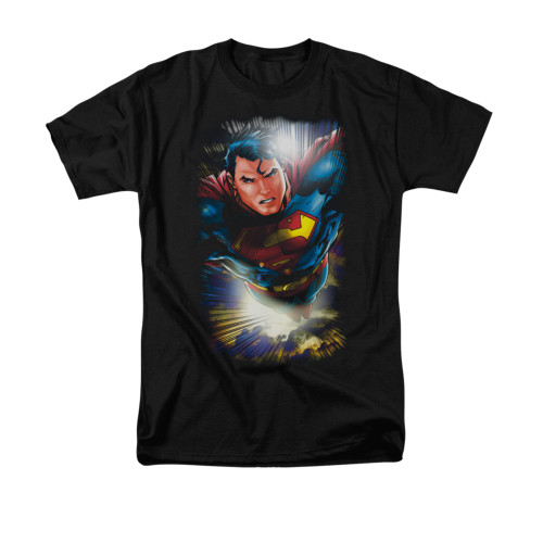 Image for Superman T-Shirt - In The Sky
