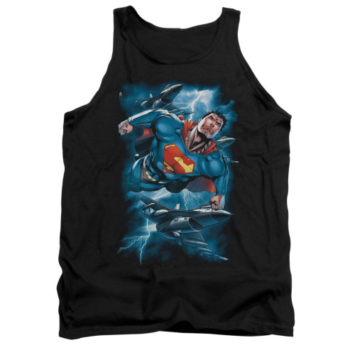 Image for Superman Tank Top - Stormy Flight