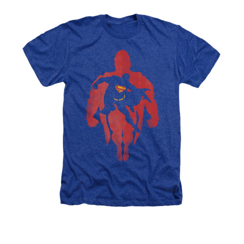 Image for Superman Heather T-Shirt - Super Knockout