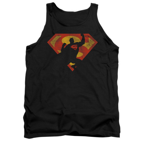 Image for Superman Tank Top - S Shield Knockout