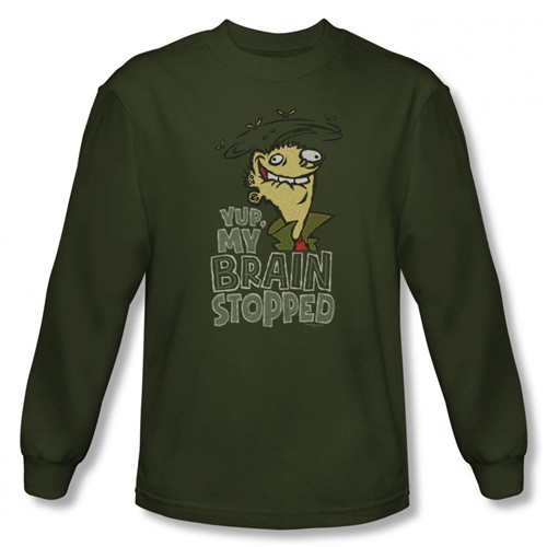 Ed Edd n Eddy Brain Dead Ed Long Sleeve T-Shirt