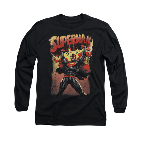 Image for Superman Long Sleeve Shirt - Lift Up