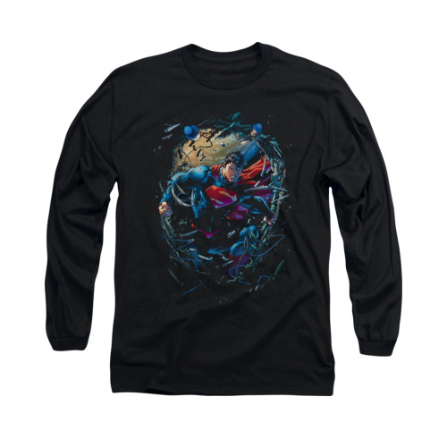 Image for Superman Long Sleeve Shirt - Breaking Space