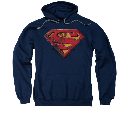 Image for Superman Hoodie - Rusted Shield