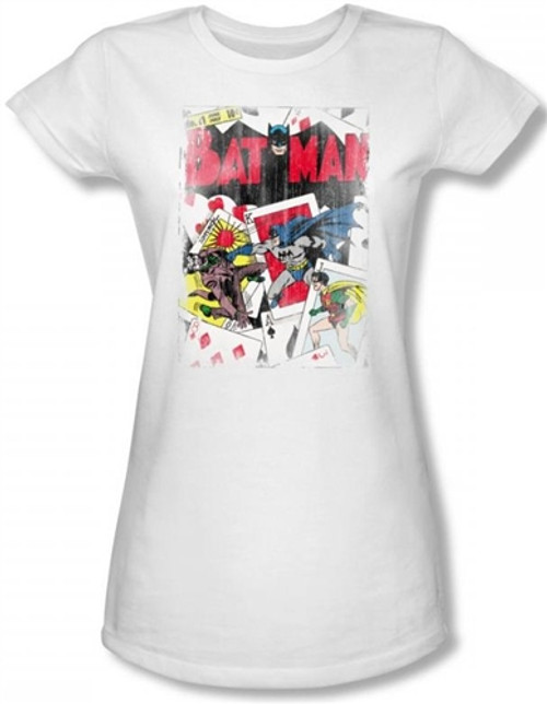 Batman Girls T-Shirt - Number 11 Distressed