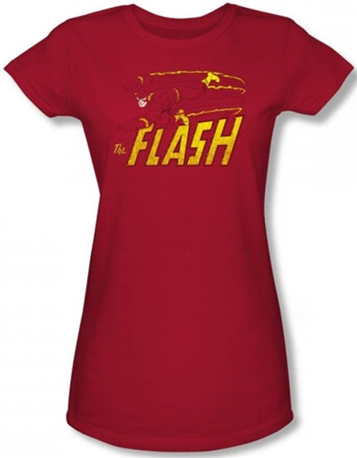 Flash Speed Distressed Girls Shirt