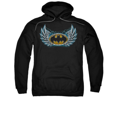 Image for Batman Hoodie - Steel Wings Logo