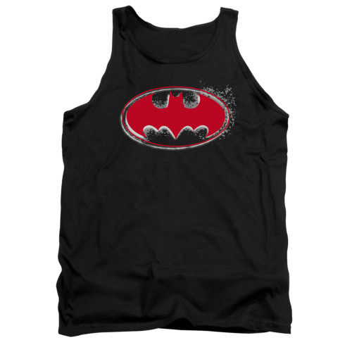 Image for Batman Tank Top - Hardcore Noir Bat Logo