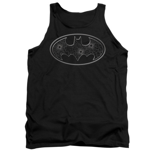 Image for Batman Tank Top - Glass Hole Logo