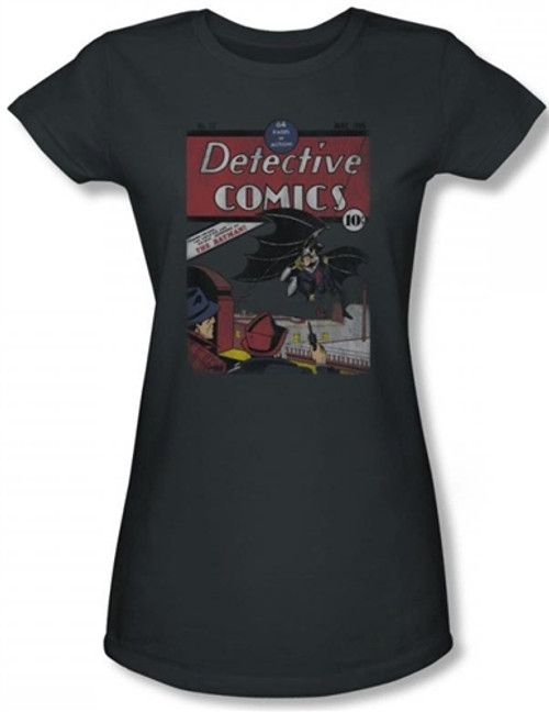 Batman Girls T-Shirt - Detective #27 Distressed