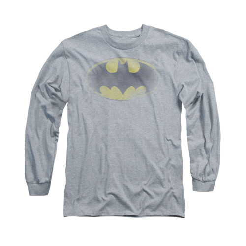 Image for Batman Long Sleeve Shirt - Faded Logo