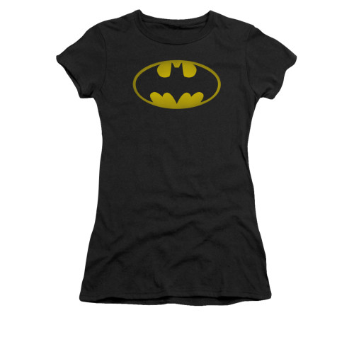 Image for Batman Girls T-Shirt - Washed Bat Logo
