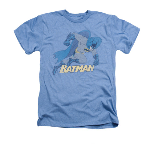 Image for Batman Heather T-Shirt - Running Retro