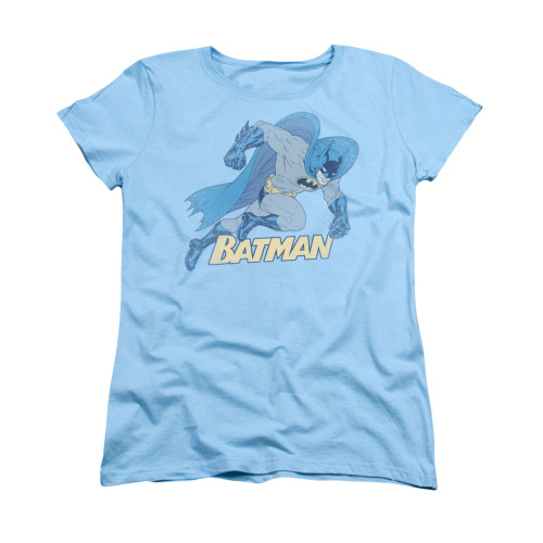 Image for Batman Womans T-Shirt - Running Retro