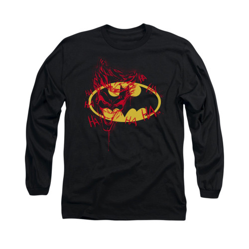 Image for Batman Long Sleeve Shirt - Joker Graffiti