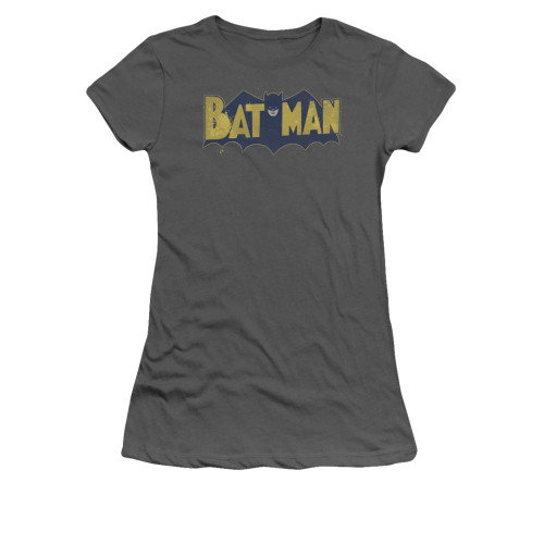 Image for Batman Girls T-Shirt - Vintage Logo Splatter