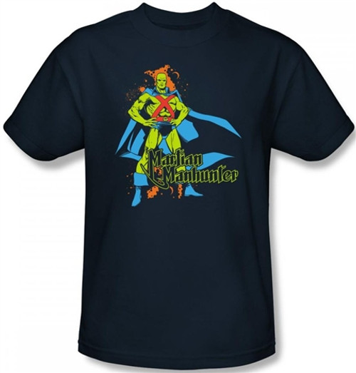 Image Closeup for Martian Manhunter T-Shirt