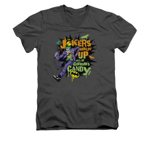 Image for Batman V Neck T-Shirt - Goblin Candy